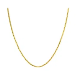 Candere by Kalyan Jewellers 22k Yellow Gold Unisex Chain - 1.5 mm Width image 1
