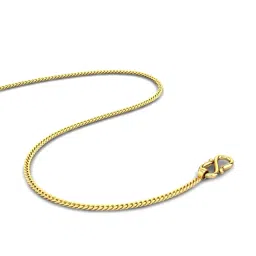 Candere by Kalyan Jewellers 22k Yellow Gold Unisex Chain - 1.5 mm Width image 2