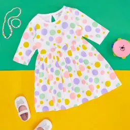 Pantaloons Baby Multicolor Cotton Printed Full Sleeves Dress-picture-15