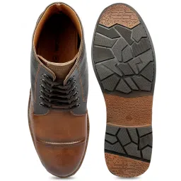 Shences Tan Derby Boots image 3