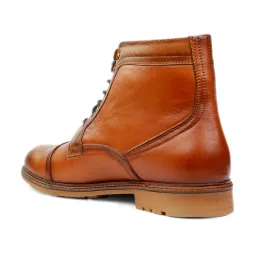 Shences Tan Derby Boots image 4