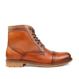 Shences Tan Derby Boots image 2
