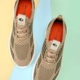 Allen cooper Men's Beige Running Shoes image 1