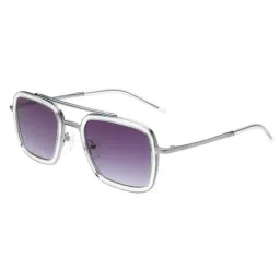 SCOTT Purple UV Protection Square Sunglasses for Men-image-34