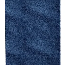 Mark Home Navy Polyester Anti Skid Durable Rug - Set of 1 image 3