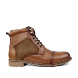 Shences Tan Derby Boots image 2