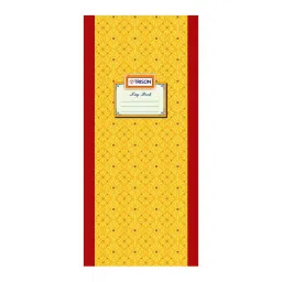 Trison Half Day Book No.1 Ordinary Binding 56 Pages 13.5x34 cm image 1