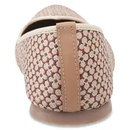 Mochi Men's Beige Ethnic Juttis image 5