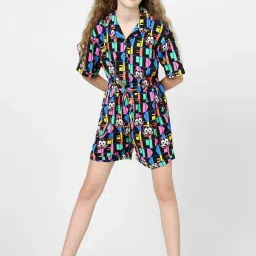 KIDS ONLY Multicolor Printed Playsuit image 1