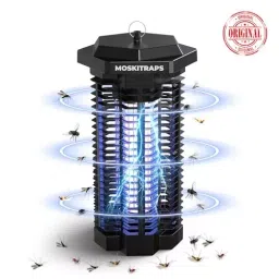 Moskitrap Bug Zapper with UV LED Light Black 360 Protection Plastic for Indoor & Outdoor, MW12 image 2