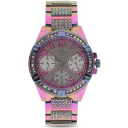 GUESS LADY FRONTIER Women Round Iridescent Dial Analog Watch - GW0044L1 image 1