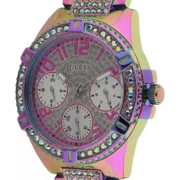 GUESS LADY FRONTIER Women Round Iridescent Dial Analog Watch - GW0044L1 image 4