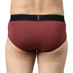 UnderJeans by Spykar Red Briefs - Pack of 2 image 2