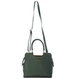 REDVALE Green Textured Large Handbag image 1