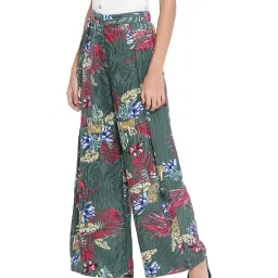 Oxolloxo Floral Gazing Tie-Knot Multicolor Palazzo image 3