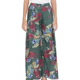 Oxolloxo Floral Gazing Tie-Knot Multicolor Palazzo image 1