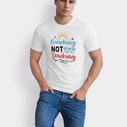 Seekbuylove Men Typography Printed Bio Finish T-shirt image 5