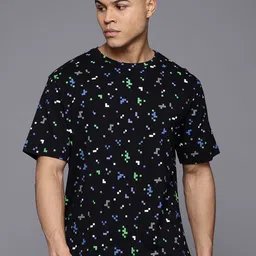HRX by Hrithik Roshan Printed Lifestyle Pure Cotton T-shirt-picture-33