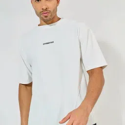 Styli Off White Oversized Sports T-Shirt-image-71