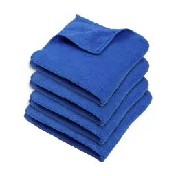 Robustt 40x40 cm 350 GSM Polyester & Polyamide Microfiber Cloth Grey (Pack of 10) image 1