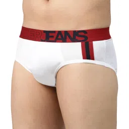 UnderJeans by Spykar White Briefs image 3