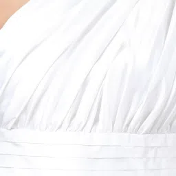 ATTIC SALT White One Shoulder Jumpsuit image 5