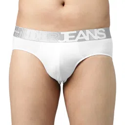 UnderJeans by Spykar White Briefs image 1
