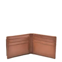 Tohl Marvao Tan Casual Leather Bi-Fold Wallet,Keychain & Pen Holder Set for Men image 3