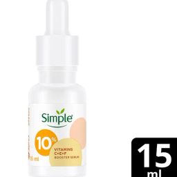Simple 10% Vitamin C + E + F Booster Serum - 15 ml-image-54