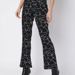 Vero Moda Black Printed Pants image 3