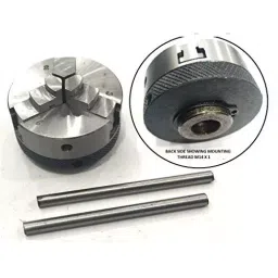 Assorts Self Centering Chuck Cast Iron M12x1 Thread 50 mm Chuck Size 3 Jaw image 4