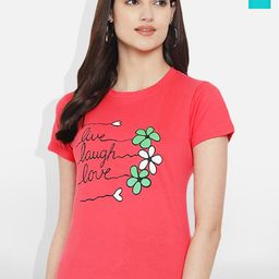 Fabflee Pack of 2 Printed Cotton T-shirts-picture-0