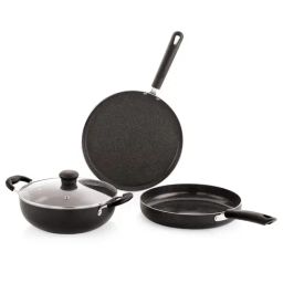 Nirlon Black Aluminum Others Ebony Ceramic Gift Set-picture-0