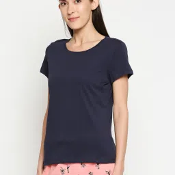 Dreamz by Pantaloons Navy Round Neck T-Shirt image 3