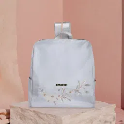 Caprese Faux leather Grey Women Backpack-image-59