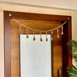 Mason Home Multicolor Beads & Motis Festive Floral Toran-picture-12