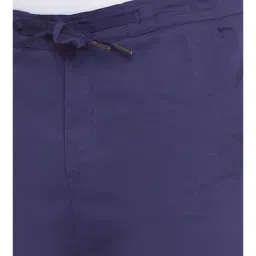 Hypernation Navy Regular Fit Cargo Shorts image 4