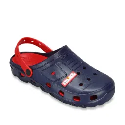 Paragon Men's Navy Back Strap Clogs image 2