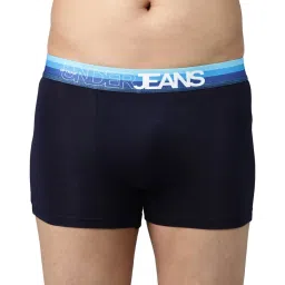 UnderJeans by Spykar Navy Trunks image 1