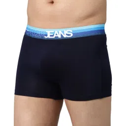 UnderJeans by Spykar Navy Trunks image 3