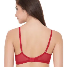 Clovia Red Non Wired Padded T-Shirt Bra image 2