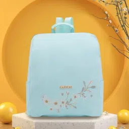 Caprese Faux leather Light Blue Women Backpack-image-30