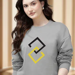 AUSK Women Printed Round Neck Sweatshirt-picture-20