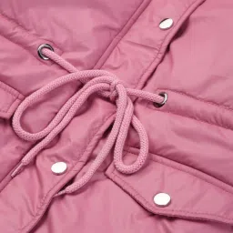 Gini & Jony Kids Pink Full Sleeves Jacket image 4