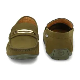 Prolific Men's Olive Green Casual Loafers image 5