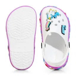 HOPPA Kids White Clogs image 4