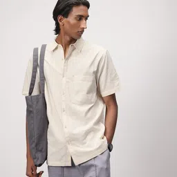 ether Pure Cotton Casual Shirt-image-26