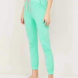 Ginger by Lifestyle Green Cotton Lounge Pants image 3