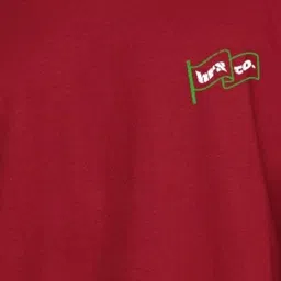 HRX by Hrithik Roshan Men Printed Pure Cotton Applique T-shirt image 5