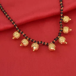 MEMOIR Gold-Plated Beaded Mangalsutra-picture-24